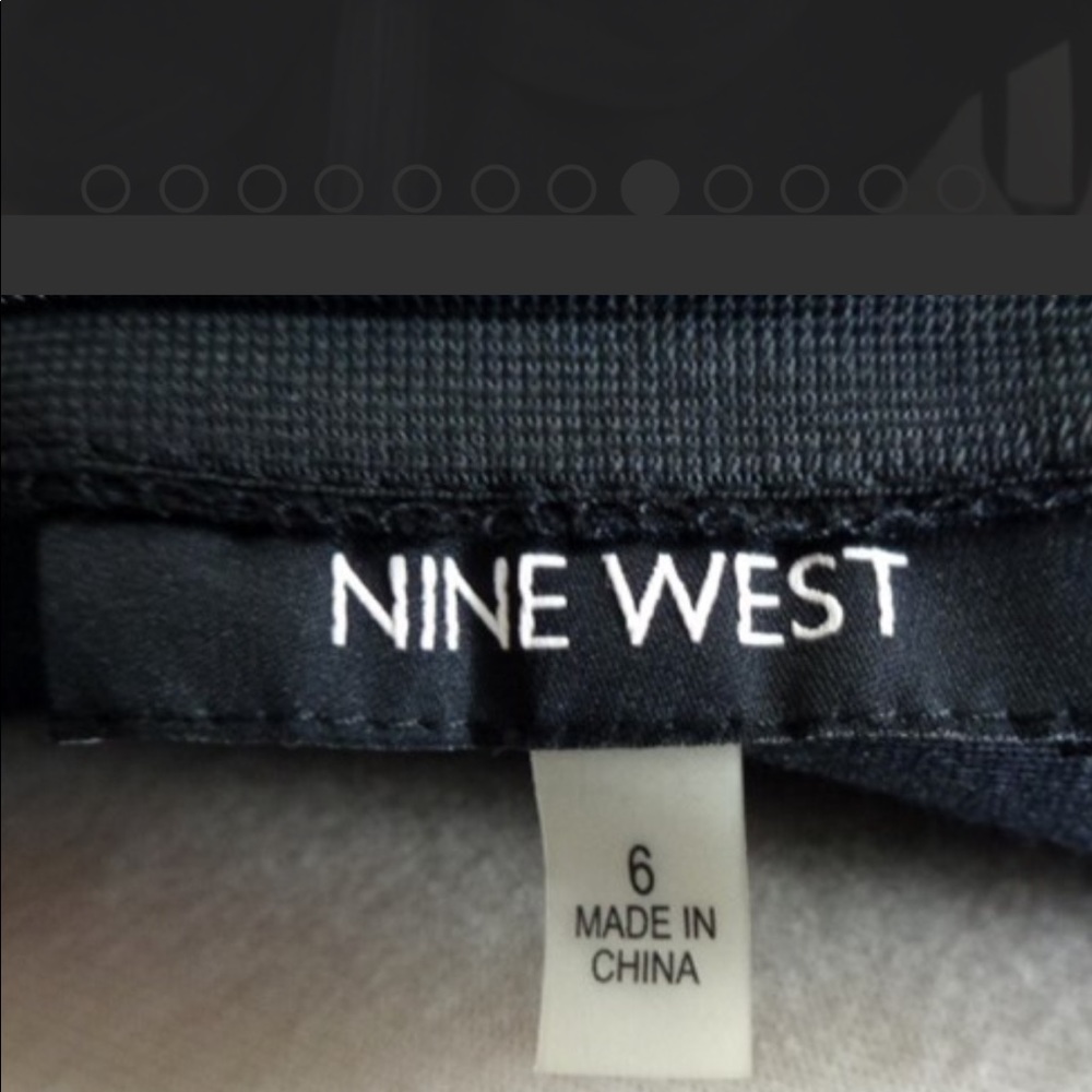 NWT Nine West Black Dress - Picture 4 of 5